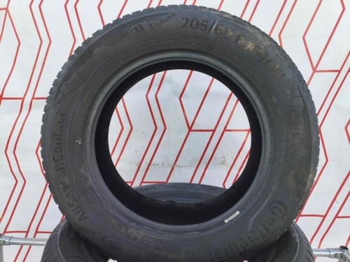 Шины Continental AllSeasonContact 205/60 R16 -- б/у 5.5