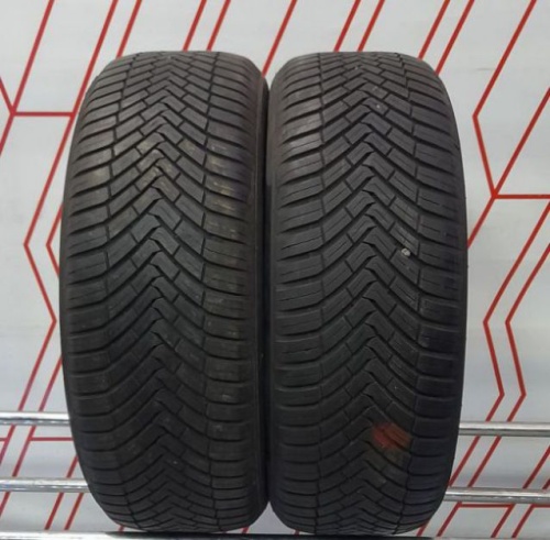 Шины Continental AllSeasonContact 215/55 R17 -- б/у 6