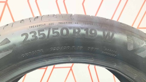 Шины Continental ContiEcoContact 6 235/50 R19 -- б/у 6