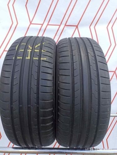 Шины Dunlop Sport BluResponse 205/55 R16 -- б/у 5